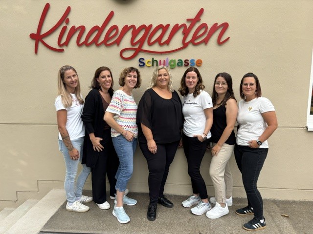 Team des Kindergartens Schulgasse