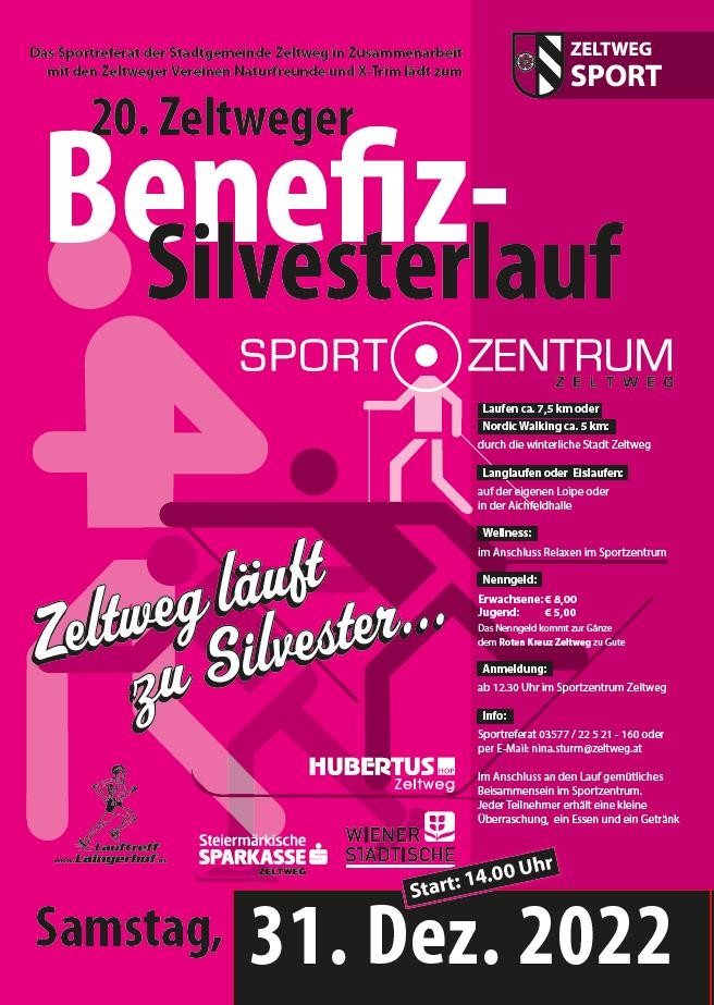 Stadtgemeinde Zeltweg Veranstaltungen Zeltweger Silvesterlauf 2022
