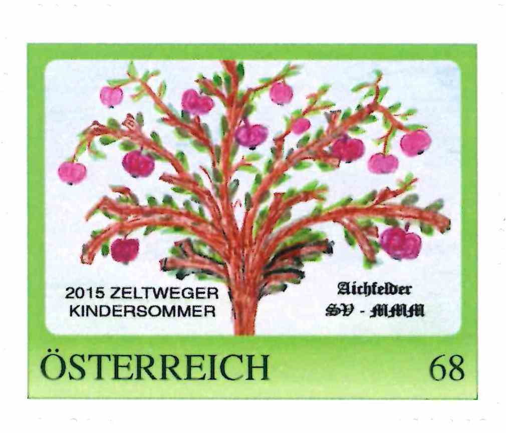 Sonderbriefmarke Kindersommer 2015