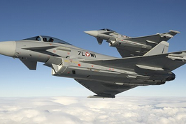 Eurofighter-Überschalltraining